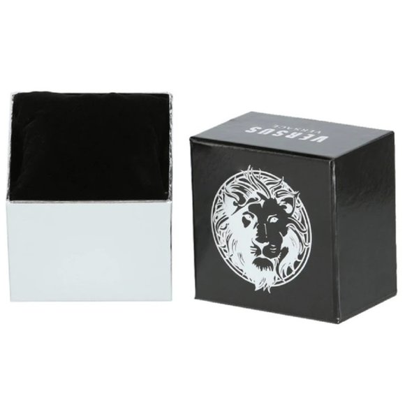 Versace Versus Gold Blue Strap Watch